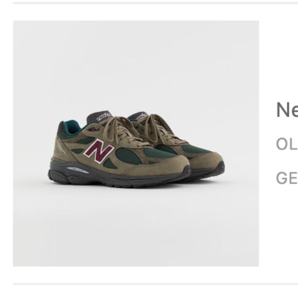 AIME LEON DORE NEW BALANCE MADE in USA 990V3 - Picture 2 of 4